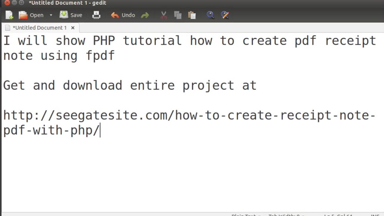 Php Create Pdf From Fdf